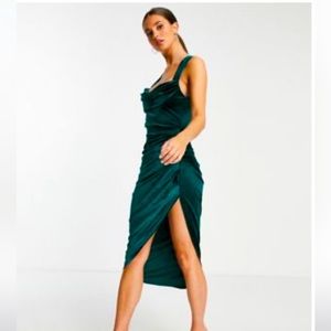 Asos velvet dress US 12 NWOT